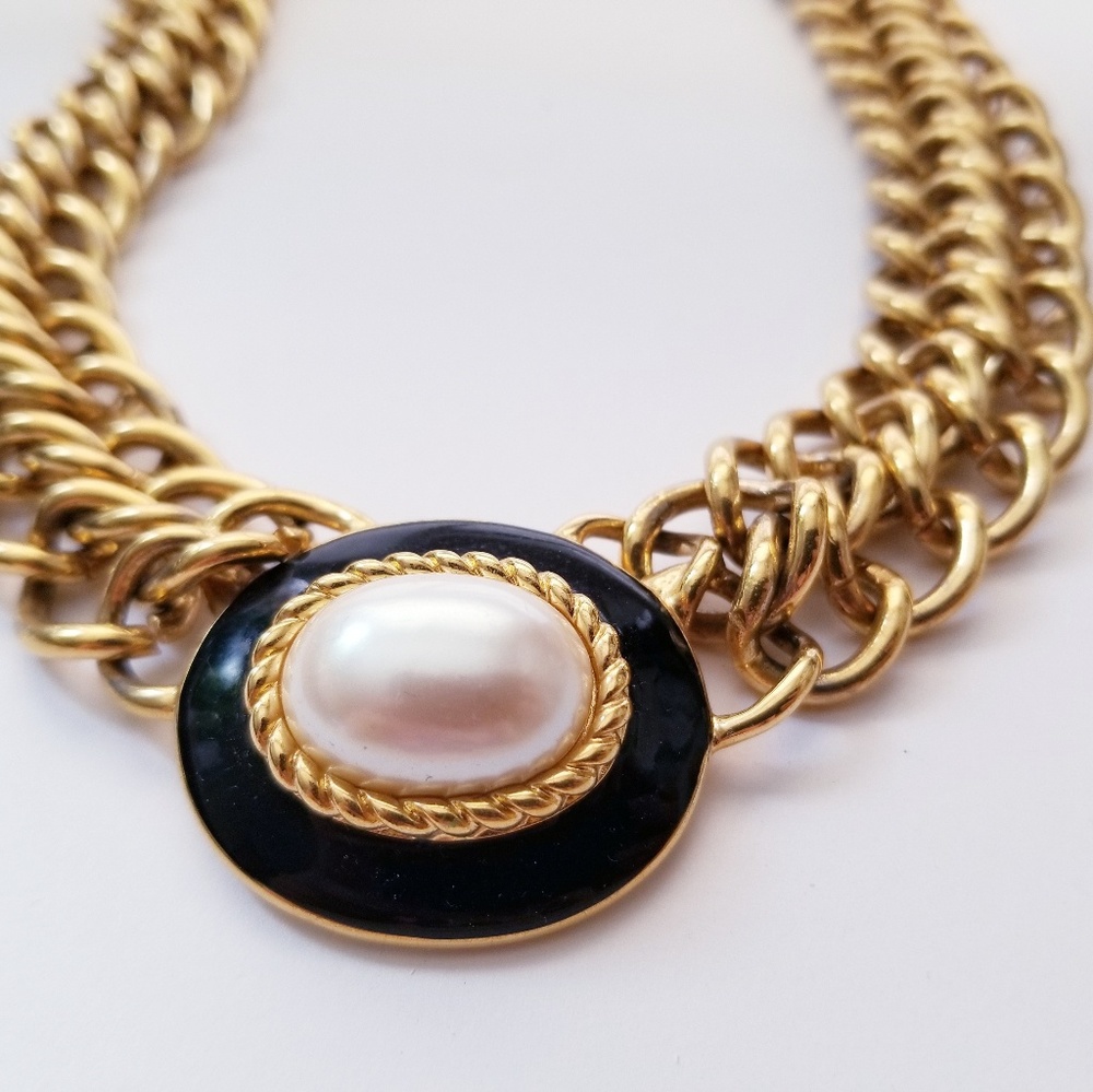Vintage monet choker